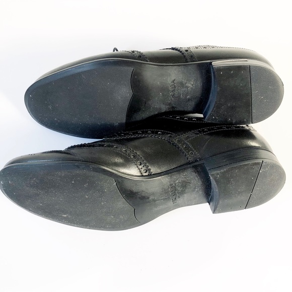 Prada Men’s Black Lace Up Dress Shoes - Picture 6 of 8